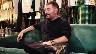 Abla Sofy interviews Fausto Puglisi from Roberto Cavalli after his Autumn/Winter 2022 show