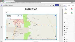 Add a Page with a Map