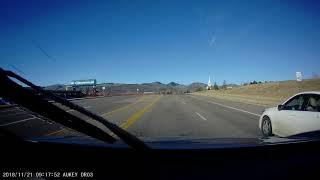Aukey DR03 Dual 1080P Dashcam Day Front Video - 01