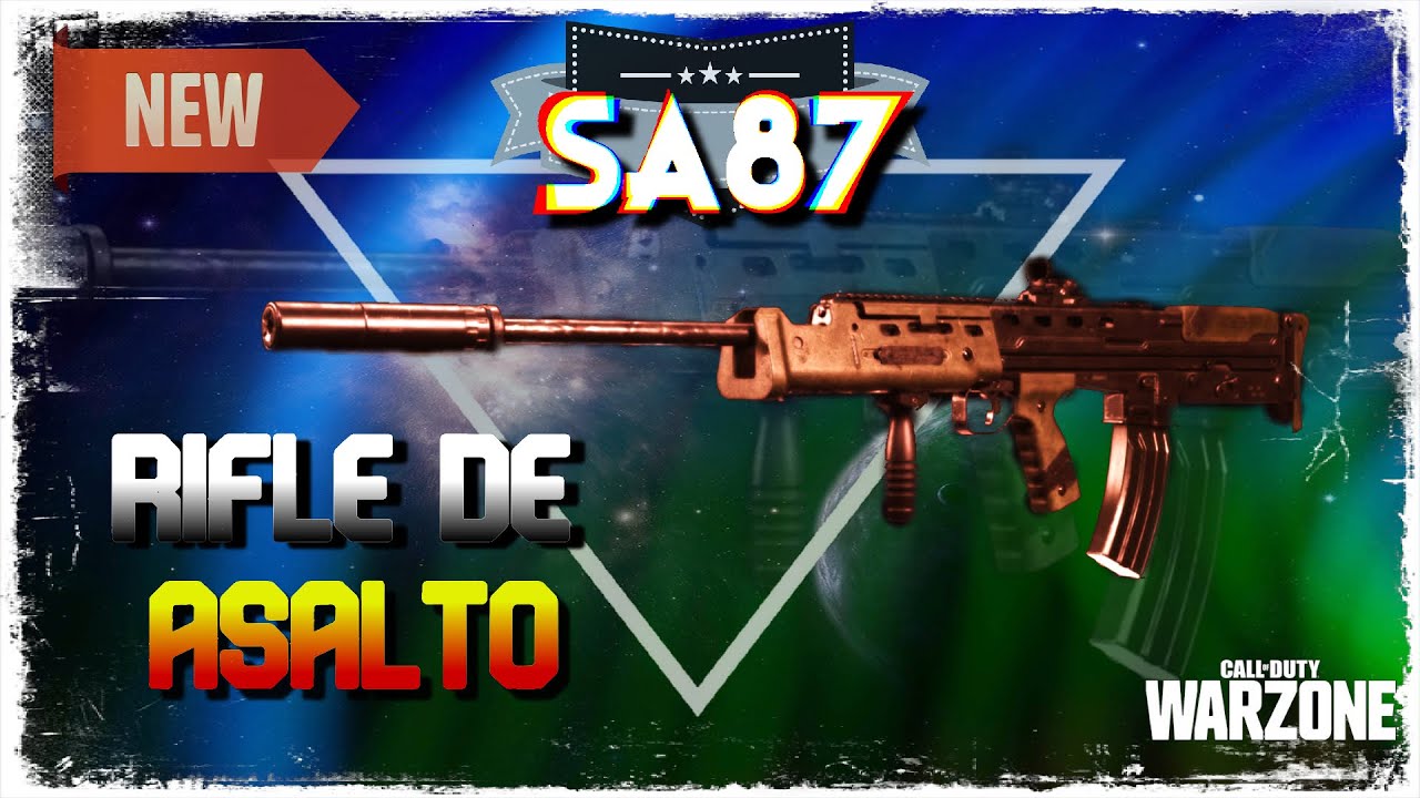 MEJOR CLASE para la SA87 WARZONE + HISTORIA[MODERN WARFARE] - YouTube