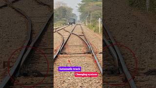 Automatic trackChanging system#railway #railvlogger #railwaycontent #automobile #train #trainvideo