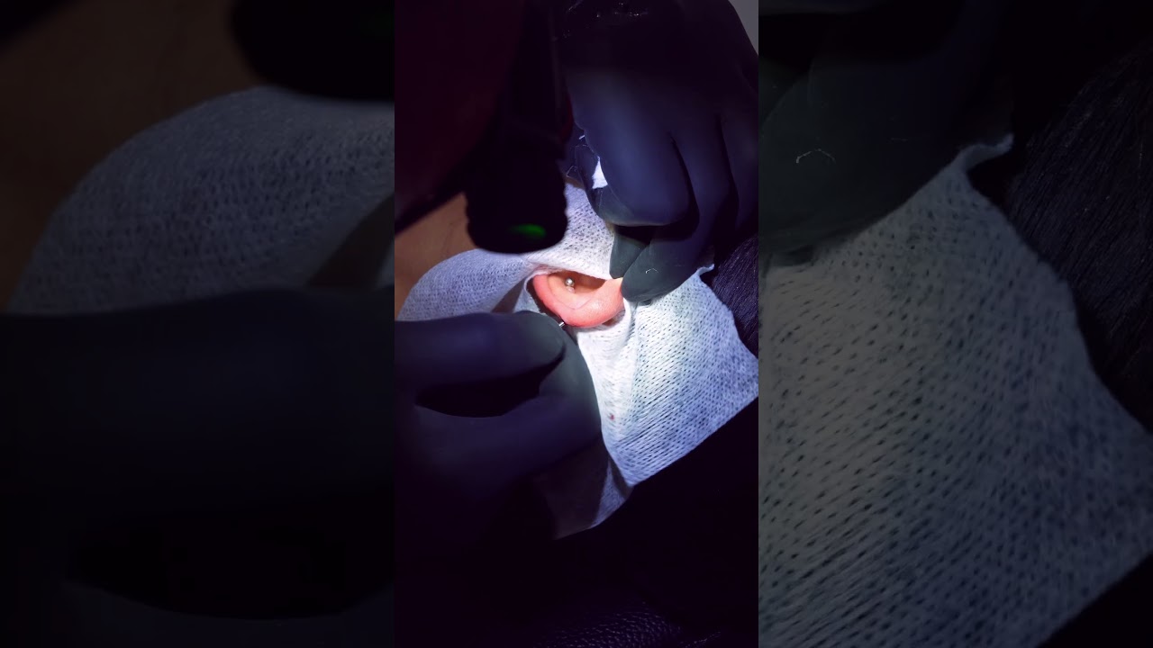 WATCH THIS INDUSTRIAL PIERCING COME TO LIFE!