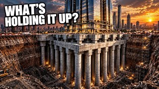 HOW CAN A SKYSCRAPER STAND ON SOFT GROUND