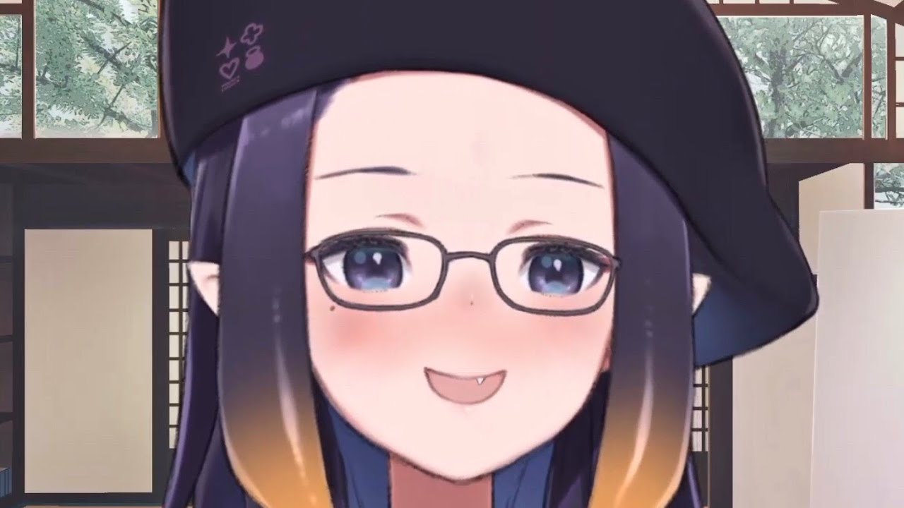 Ina is uncomfortable showing her forehead - YouTube