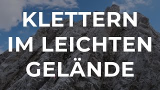 Klettern im 1. und 2. Grad - leichtes Gelände | Bergsteigen Grundlagenkurs #2 screenshot 5