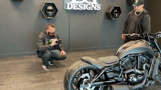 First delivery of a Custom DD Designs Nightrod at our new shop