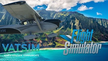 Microsoft Flight Simulator 2020 on Vatsim: Hawaii in a 172