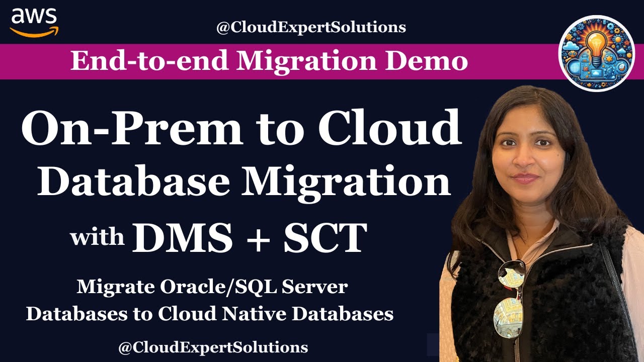 Database Migration to AWS Cloud | Migrate Oracle & SQL Server to AWS using DMS & SCT