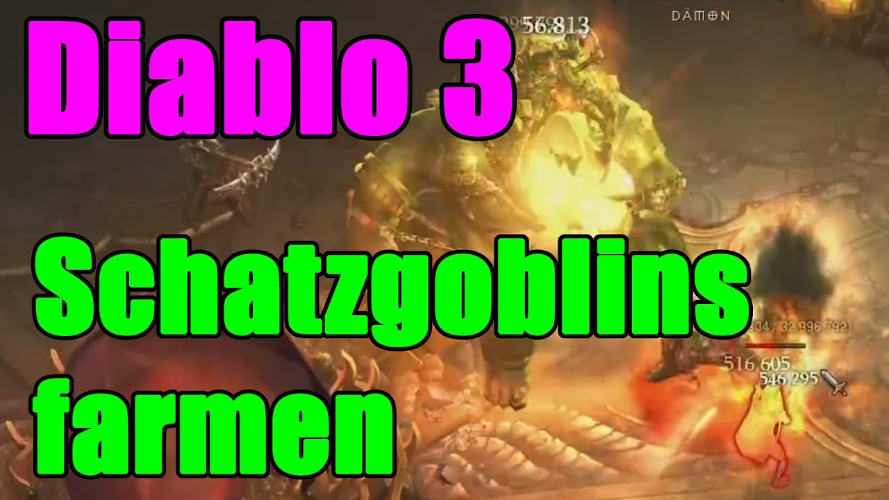 Diablo 3 RoS + Schatzgoblin Farmspots + Reich der Schätze [Deutsch/HD]
