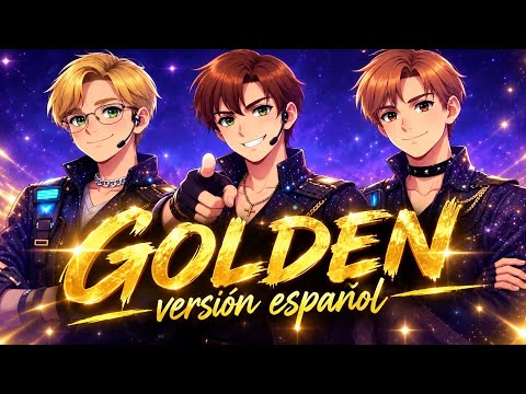 HUNTR/X - Golden (versión masculina NO IA) - Juanjo Roman, Kevin Ramos, Pau Cardona