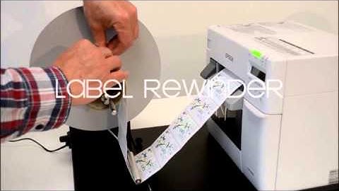 DPR Unwinder and Rewinder for Epson TM-C3400 / TM-C3500 printers