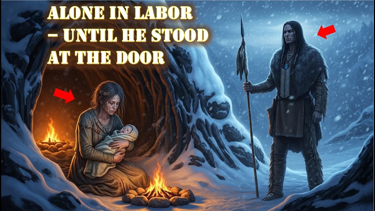 She Gave Birth Alone in a Frozen Cave—Until a Silent Warrior Appeared ...