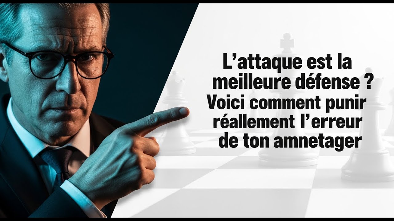 L'attaque est la meilleure défense ? Voici comment punir réellement l'erreur de ton adversaire
