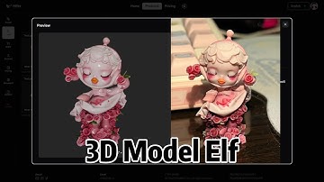 AI Turns a Fairy into a 3D Model — So Cute