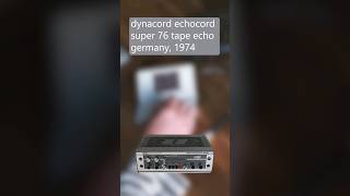 8-bit inspired music meets the Dynacord Echocord Super 76 tape echo #synthesizer #tapedelay #gear