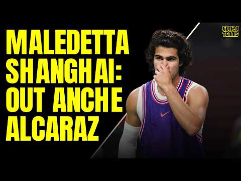Video Bergs elimina ALCARAZ a Shanghai. TSITSIPAS e JODAR in rimonta. Bolelli e Vavassori si separano
