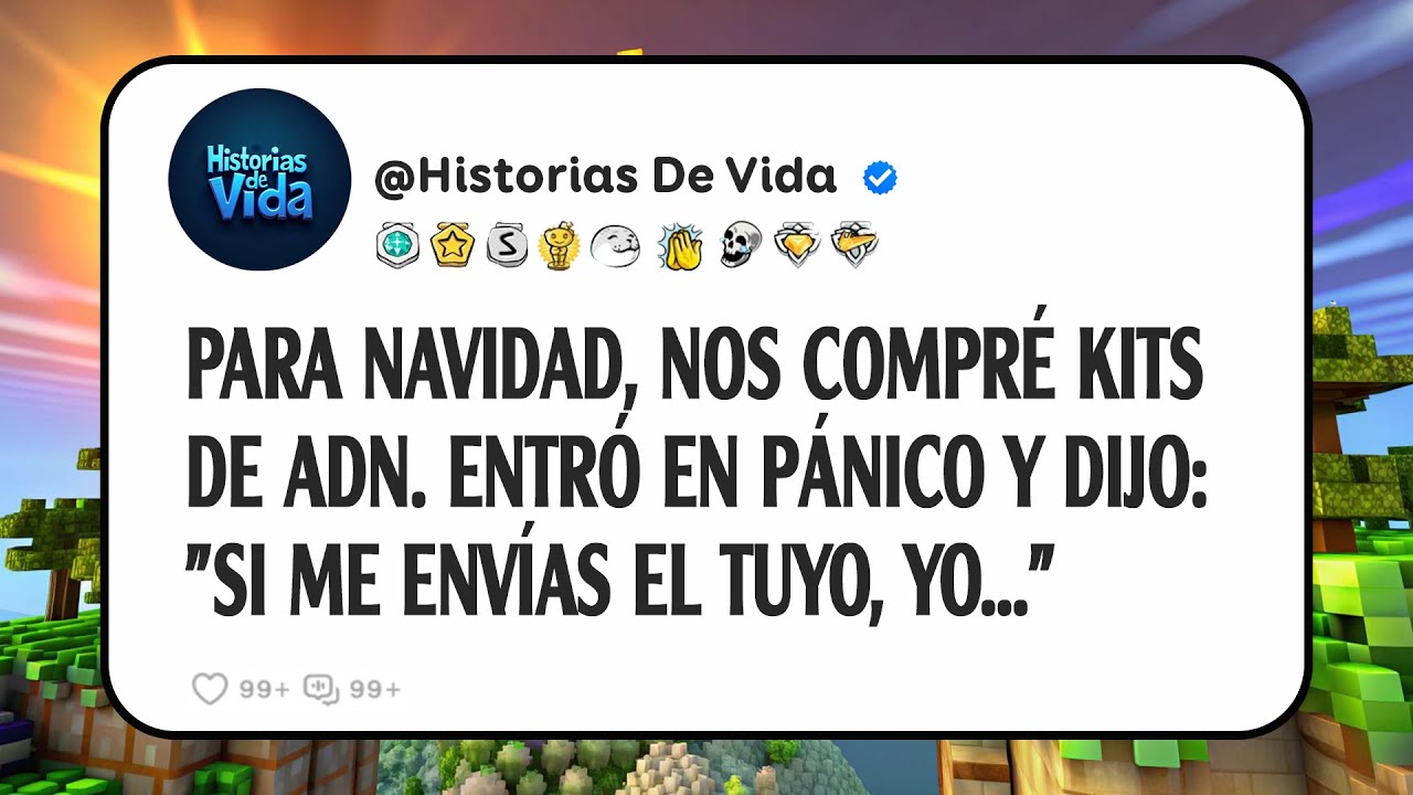 Para Navidad, Nos Compré Kits De Adn. Entró En Pánico Y Dijo: 