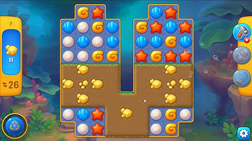 Fishdom level 7 - 26 Moves - No Boosters