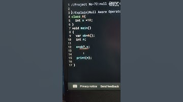 explain null aware operators in Dart 🎯