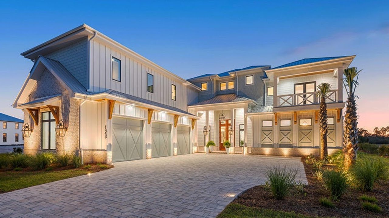 SEE INSIDE $6 MILLION 30A Beach Home  |  Watersound Camp Creek  |  30A Florida Luxury Homes