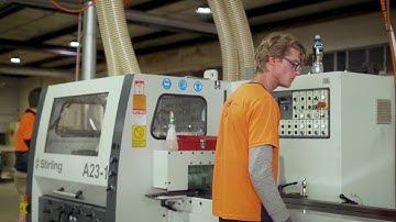 Stirling Machinery Four Side Moulder A Series