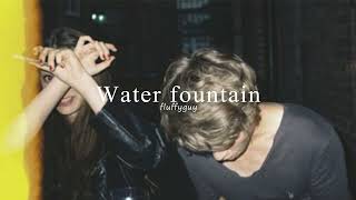 water fountain - alec benjamin (sped up + reverb) Resimi