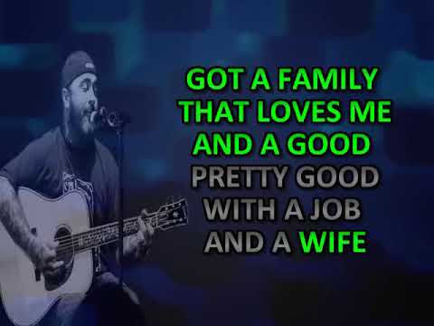 LOST AND LONELY AARON LEWIS KARAOKE