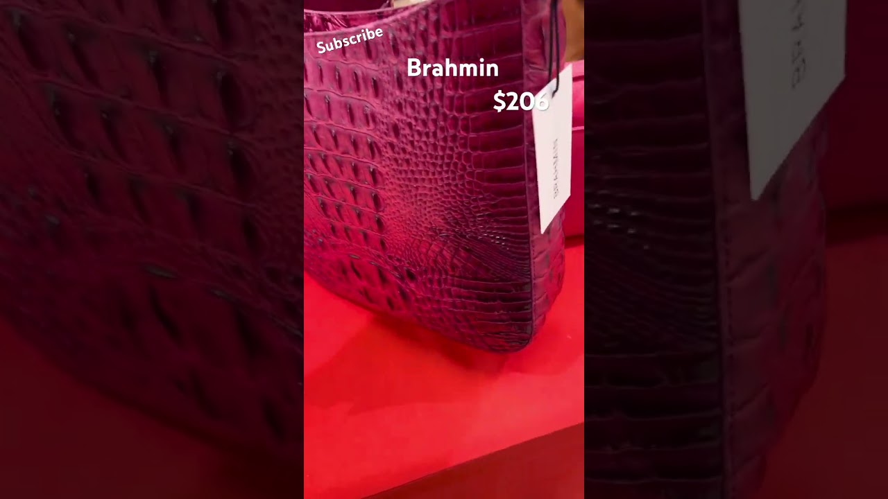 BRAHMIN LEIA SMALL LEATHER CROSSBODY Bag WITH POLYESTER STRAP 