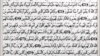 041 القارئ عبدالودود حنيف سورة فصّلت