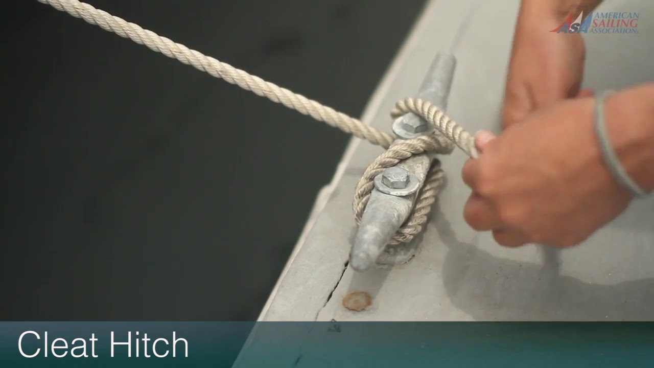 ASA cleat hitch YouTube