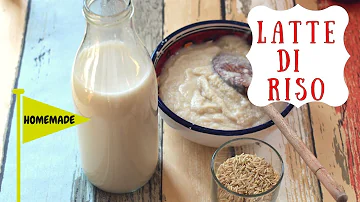 Cosa aggiungere al latte di riso?
