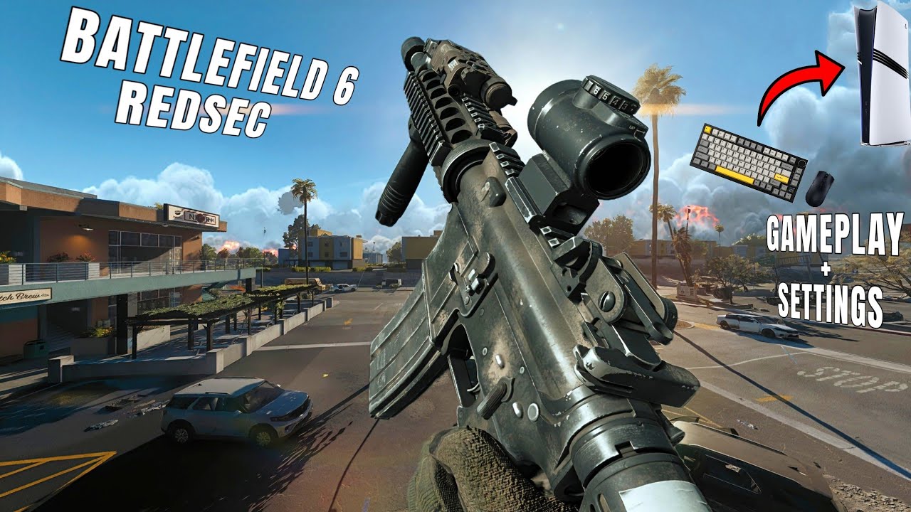Battlefield 6 Redsec KBM Gameplay on PS5 Pro + Best Settings