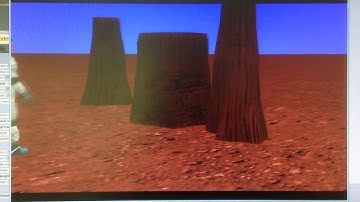 Alice3 Animation with walk cycles- recorded with phone, no sound