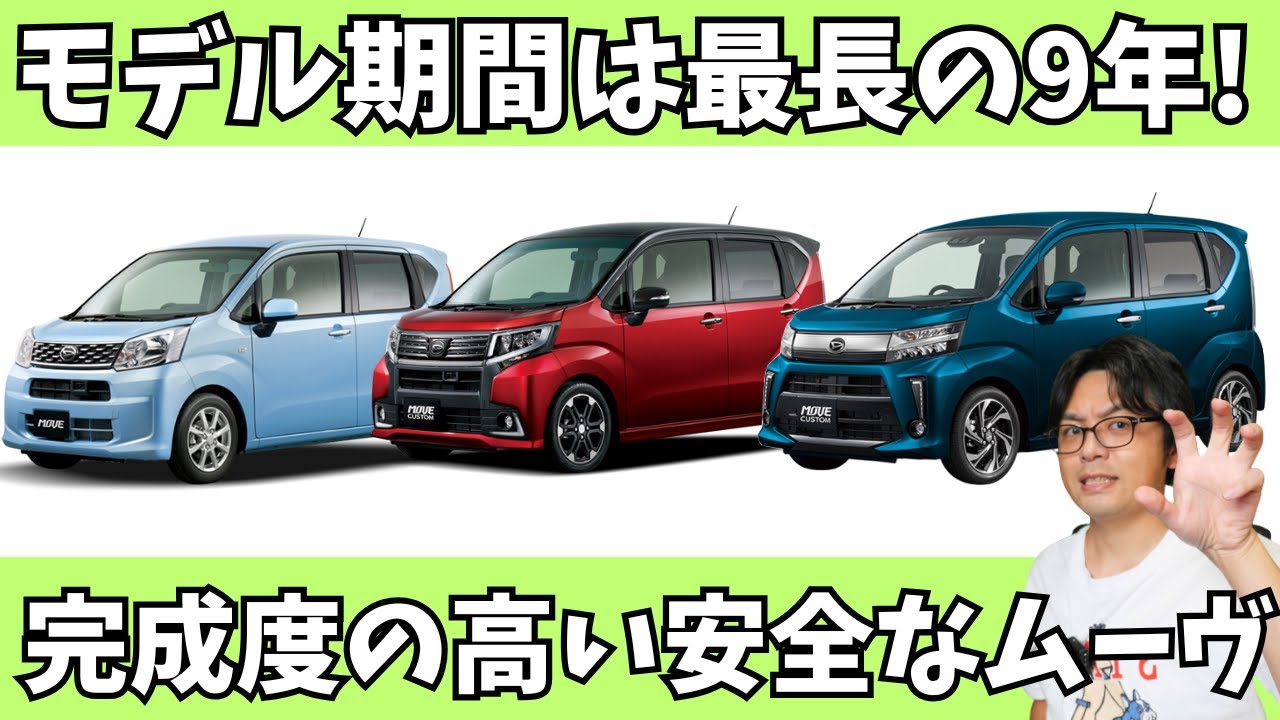 Car Commentary] The 6th generation Move (LA150S) is a very popular