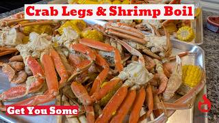 Easy Crab Leg & Shrimp Boil — Better Than a Restaurant!