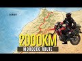 2000KM Across Morocco On A CRF300L The Route