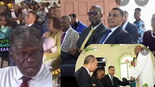Andrew Holness Went To Church And The PASTOR ATTACK HIM Wicked!🇯🇲🔥