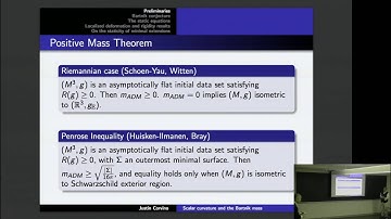 Scalar curvature deformation and the Bartnik mass | Justin Corvino