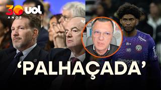 MAURO: WHAT A JOKE! CONMEBOL WORRIES ABOUT PYROTECHNICS, BUT NOT ABOUT ACTUALLY FIGHTING RACISM