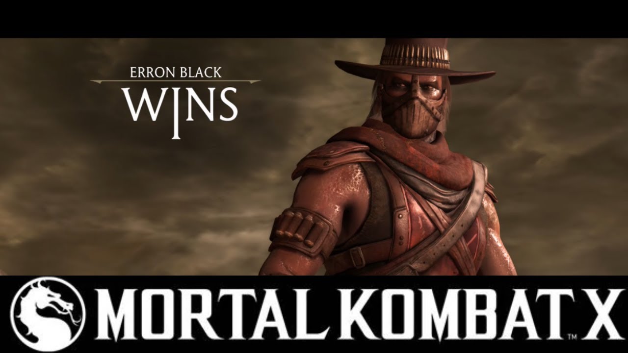 MKX ERRON BLACK - Mortal Kombat X Online; "Erron Black" Gameplay - YouTube
