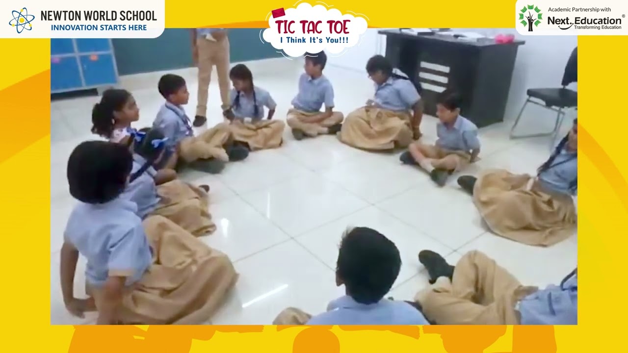 Tic Tac Toe Activity - Newton World School Malout