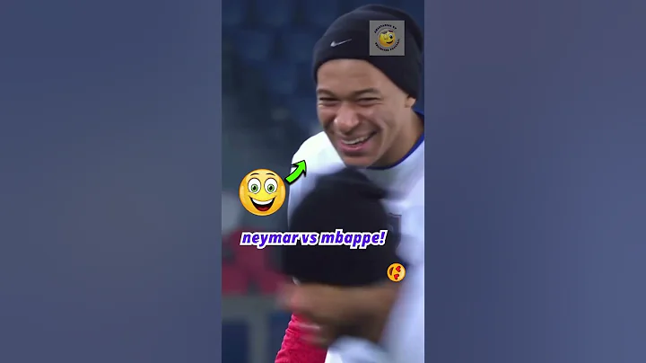 💙Neymar vs Mbappé: Prank Battle on the Pitch!❤️ #shorts