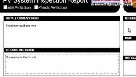 Seaward SolarCert Elements Solar Customized Test Reports