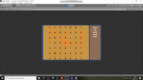 Word Search Game Template