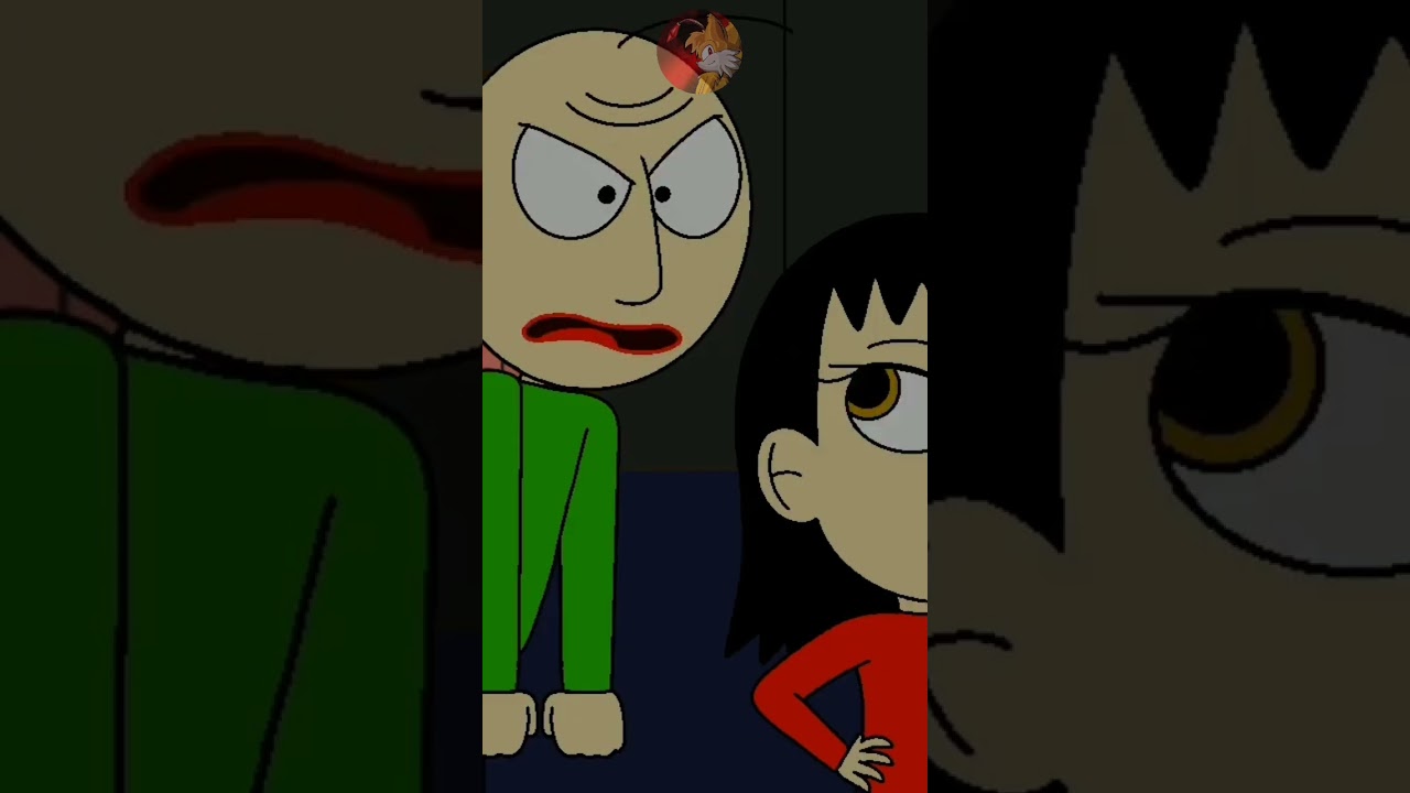 Балди не верит Плейтайм, что это не она съела канцелярию | 