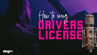 The Secret To Singing Drivers License by Olivia Rodrigo
