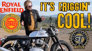 2024 ROYAL ENFIELD CONTINENTAL GT 650: MR CLEAN