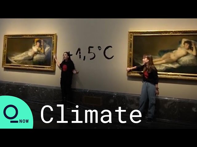 Climate Activists Glue Themselves to Goya at Madrid's Prado Museum