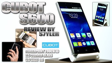 Cubot S600 (Review) 5.0 Inch, 3-in-1 SIM Tray, Touch ID, 2.5D front/rearglass - Video by s7yler