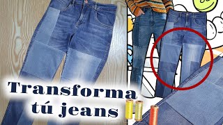 Idea💡de transformación de un pantalón/jeans básico